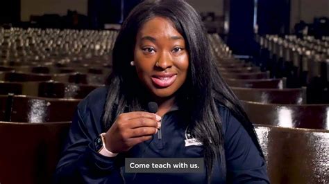 Come teach with us .